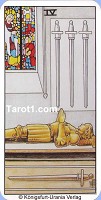 Four of Swords Tarot card meaning