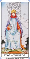 King of Swords Tarot card meaning
