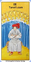 Nine of Cups Tarot card meaning