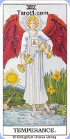 Temperance Tarot card meaning