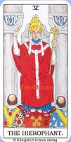 The Hierophant Tarot card meaning