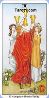 Three of Cups Tarot card meaning