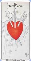 Three of Swords Tarot card meaning