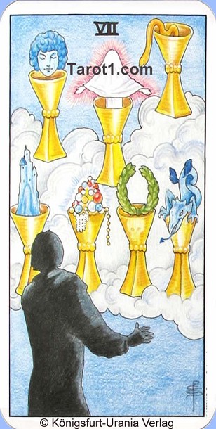 Tomorrow's Aries Horoscope Seven of Cups