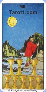 March 24th horoscope Eight of Cups