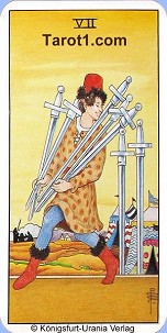 August 5th horoscope Seven of Swords