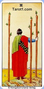 April 20th horoscope Three of Wands