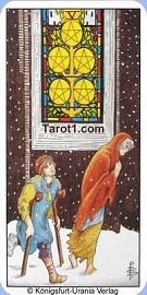 Five of Pentacles horoscope in four days 