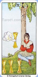 Four of Cups horoscope in six days 