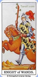 Knight of Wands horoscope in four days 