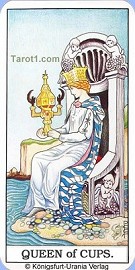 Queen of Cups horoscope in four days 