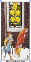 Five of Pentacles Tarot card meaning