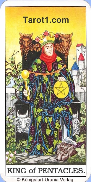 Meaning of King of Pentacles from Rider Waite Tarot