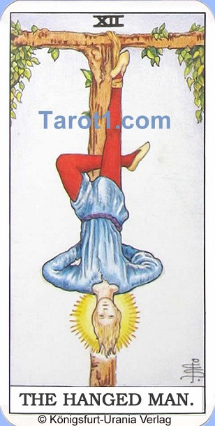 Meaning of the Hanged Man from Rider Waite Tarot